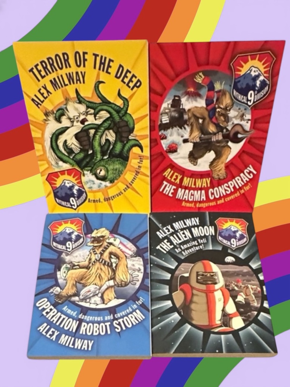 The Mythical 9th Division: 4-Book Action Adventure Set by Alex Milway
